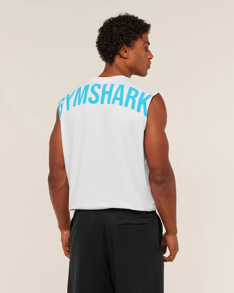 Power Cut Off Tank de Gymshark en Blue