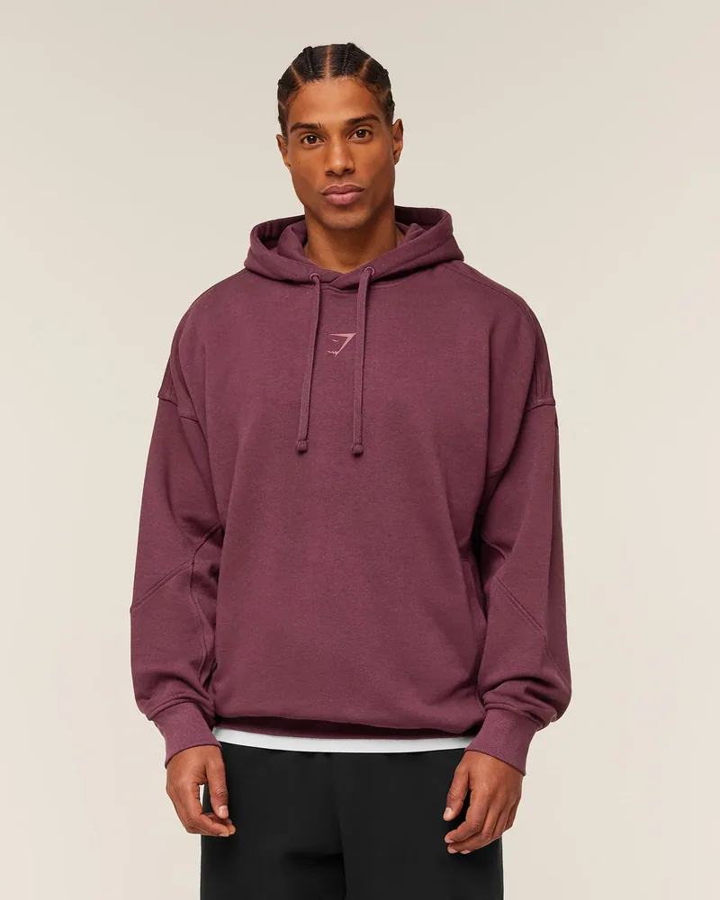 Power Hoodie de Gymshark en Gs Impact Burgundy