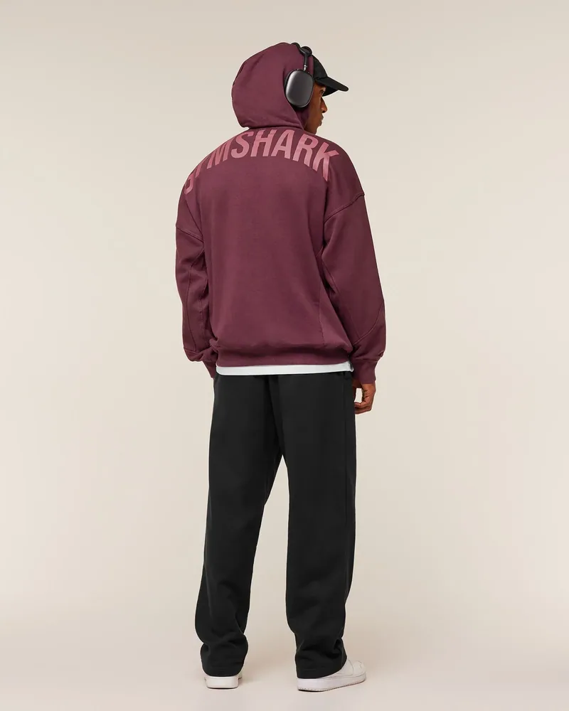Power Hoodie de Gymshark en Gs Impact Burgundy