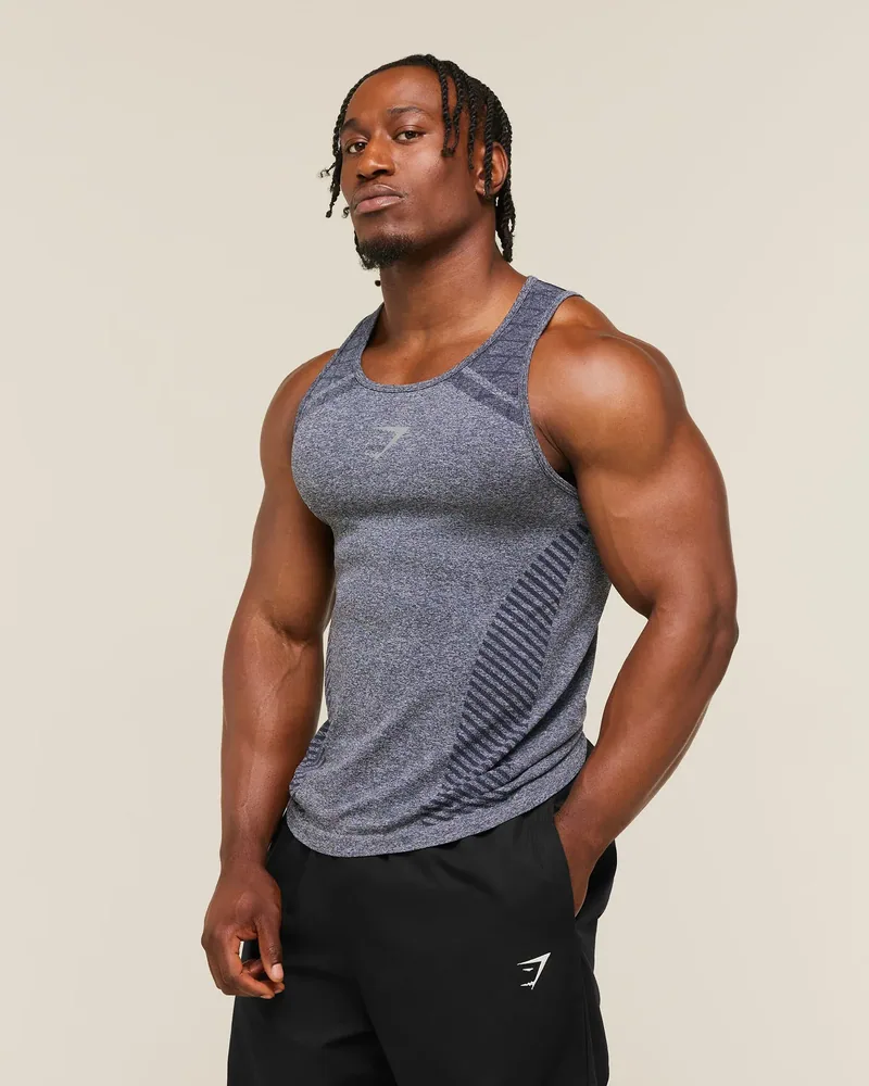 Devant Tank de Gymshark en Blue