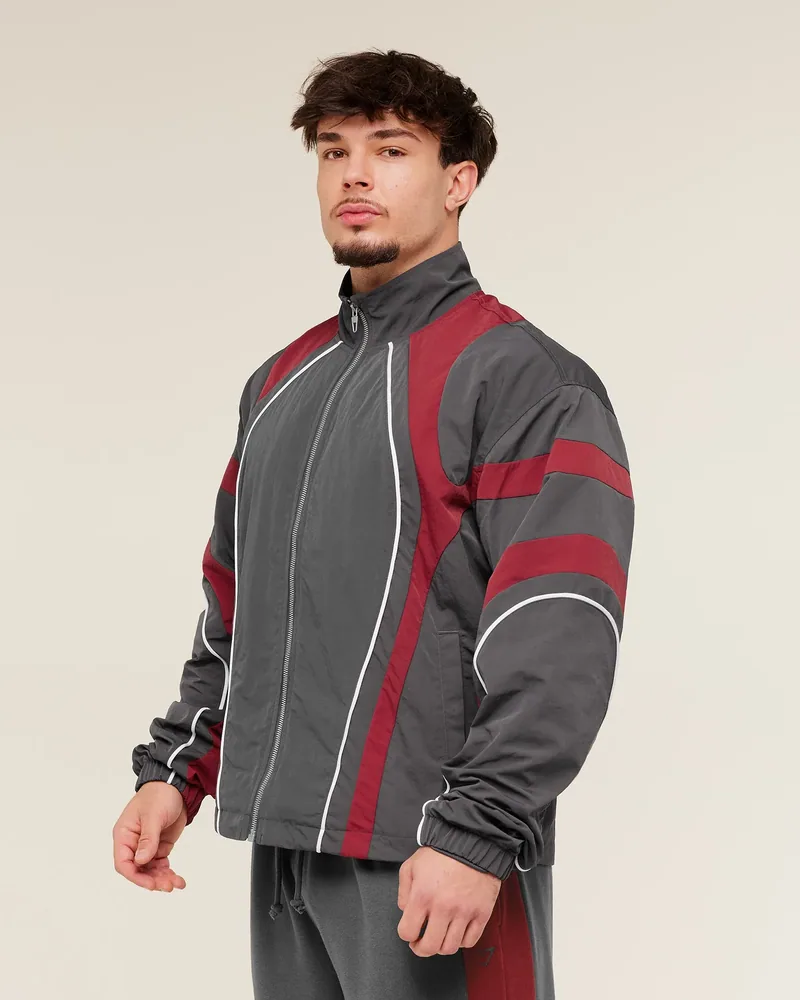 X Carlos Track Jacket de Gymshark en Grey