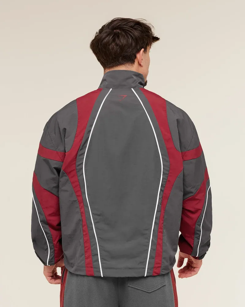 X Carlos Track Jacket de Gymshark en Grey
