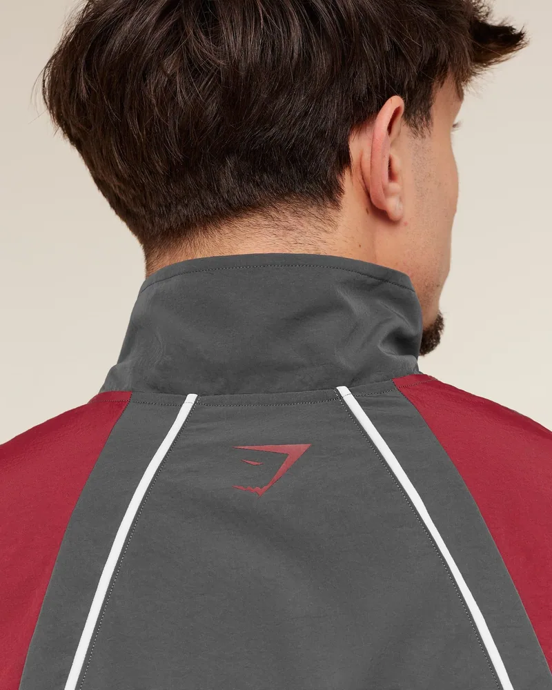 X Carlos Track Jacket de Gymshark en Grey