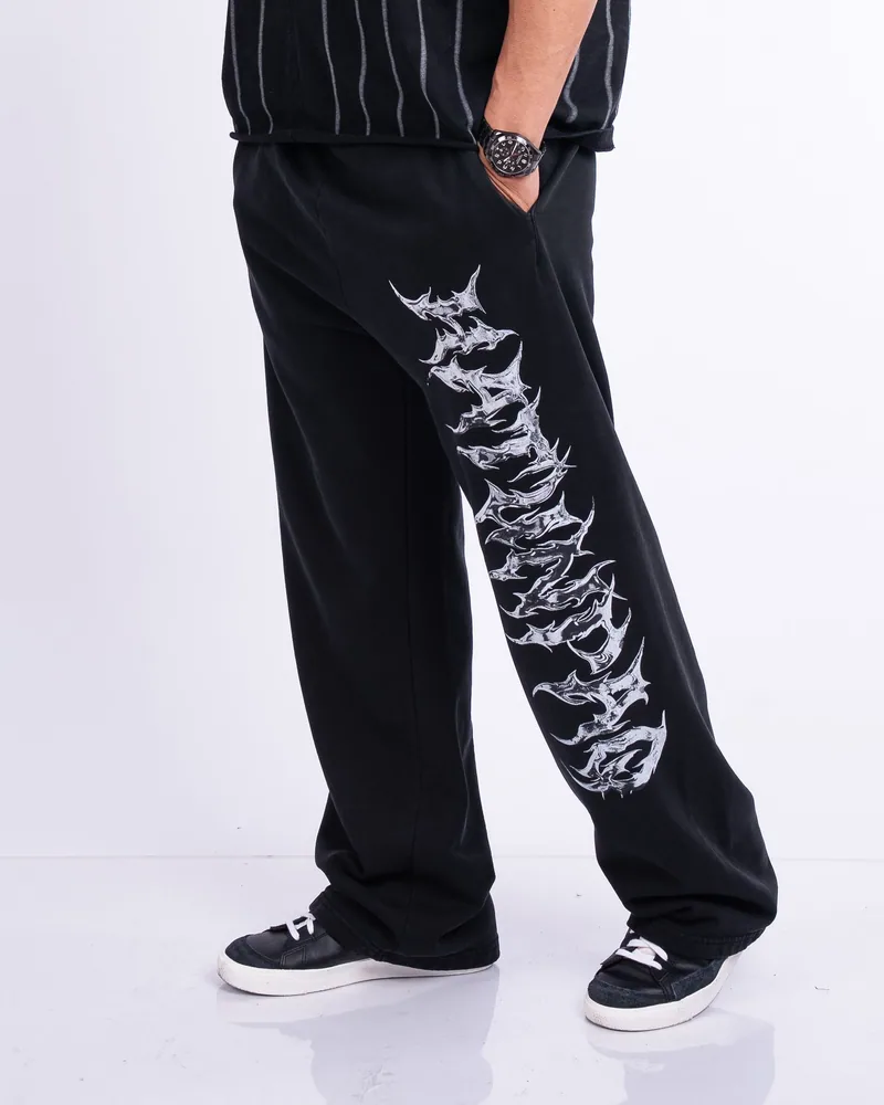 HATUNPAQ UKHU PACHA BAGGY JOGGER de HATUNPAQ en Negro