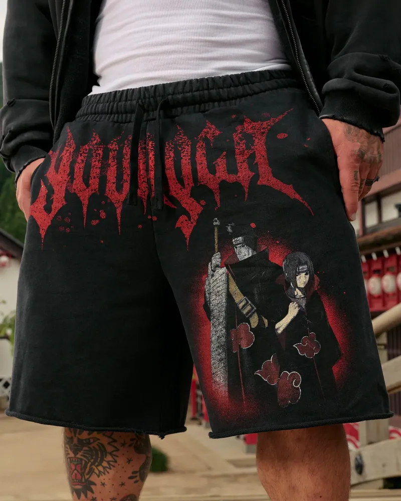 Naruto Sweat Shorts de YoungLA en Itachi & Kisame