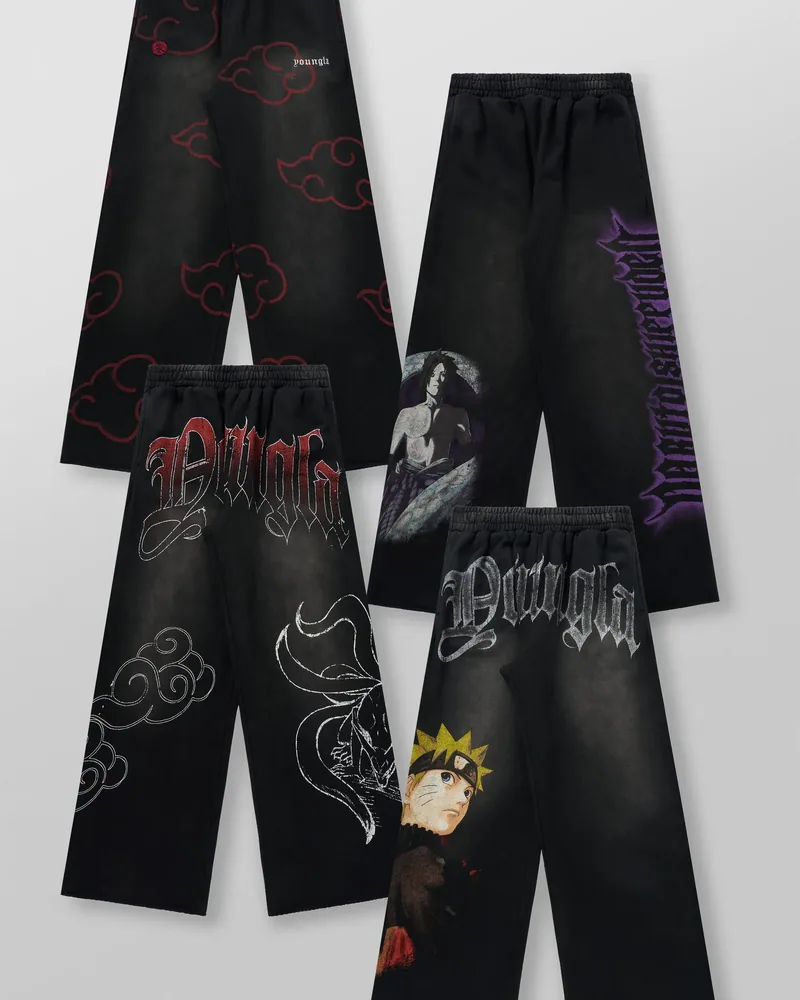 Naruto Artwork Sweats de YoungLA en Kurama