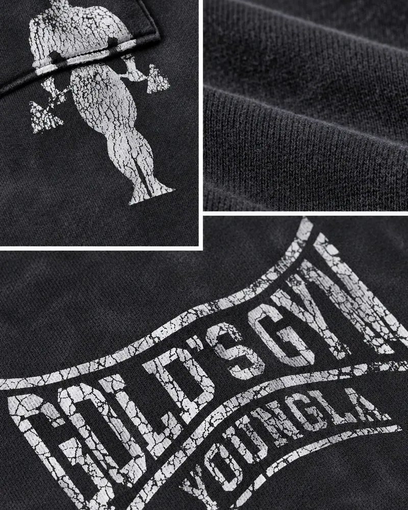 Gold's Iron Legacy Heritage Sweats de YoungLA en Black