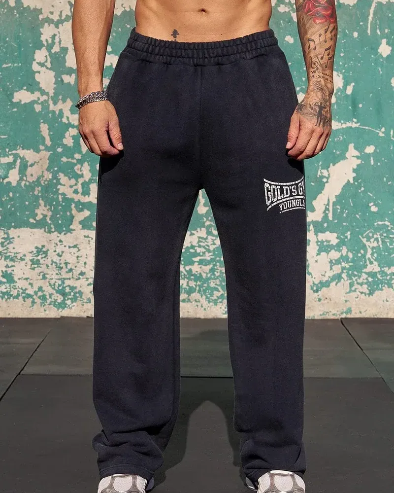 Gold's Iron Legacy Heritage Sweats de YoungLA en Black