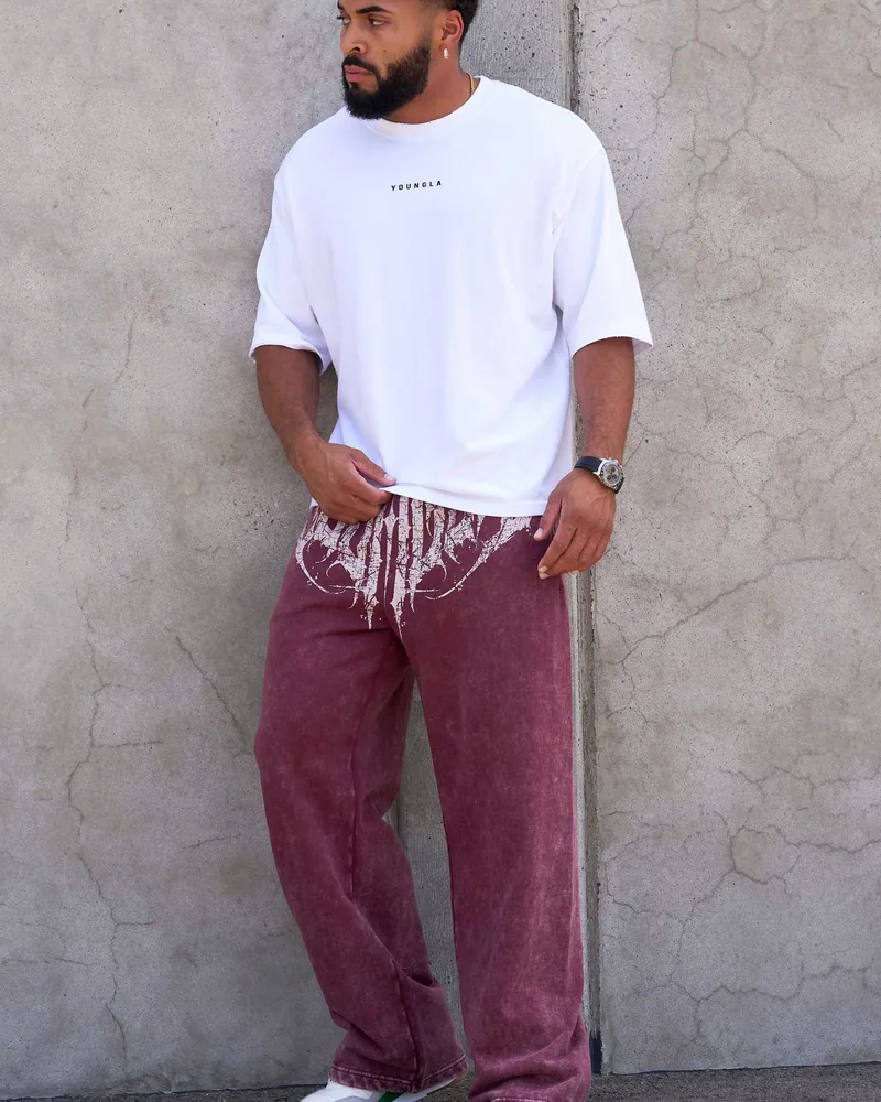 Dark Wave Joggers de YoungLA. Foto de referencia