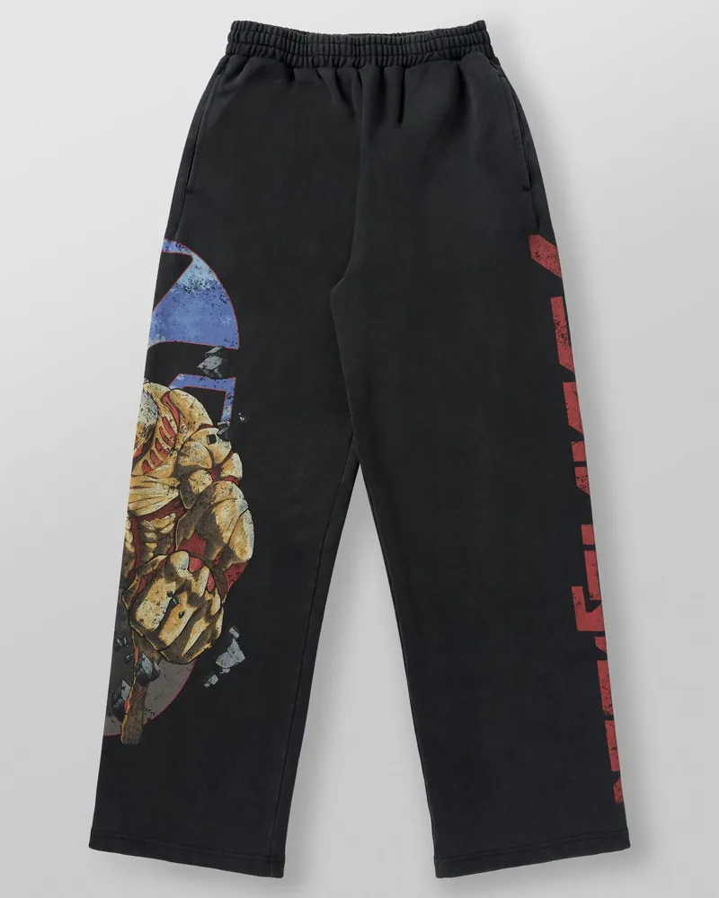 AOT x YLA Baggy Joggers de YoungLA en Titan At War