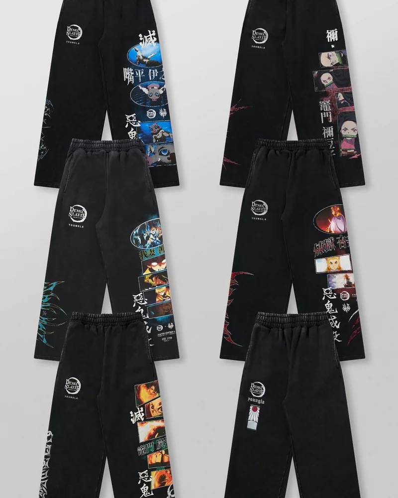 Demon Slayer: Kimetsu no Yaiba - Sweats de YoungLA. Foto de referencia