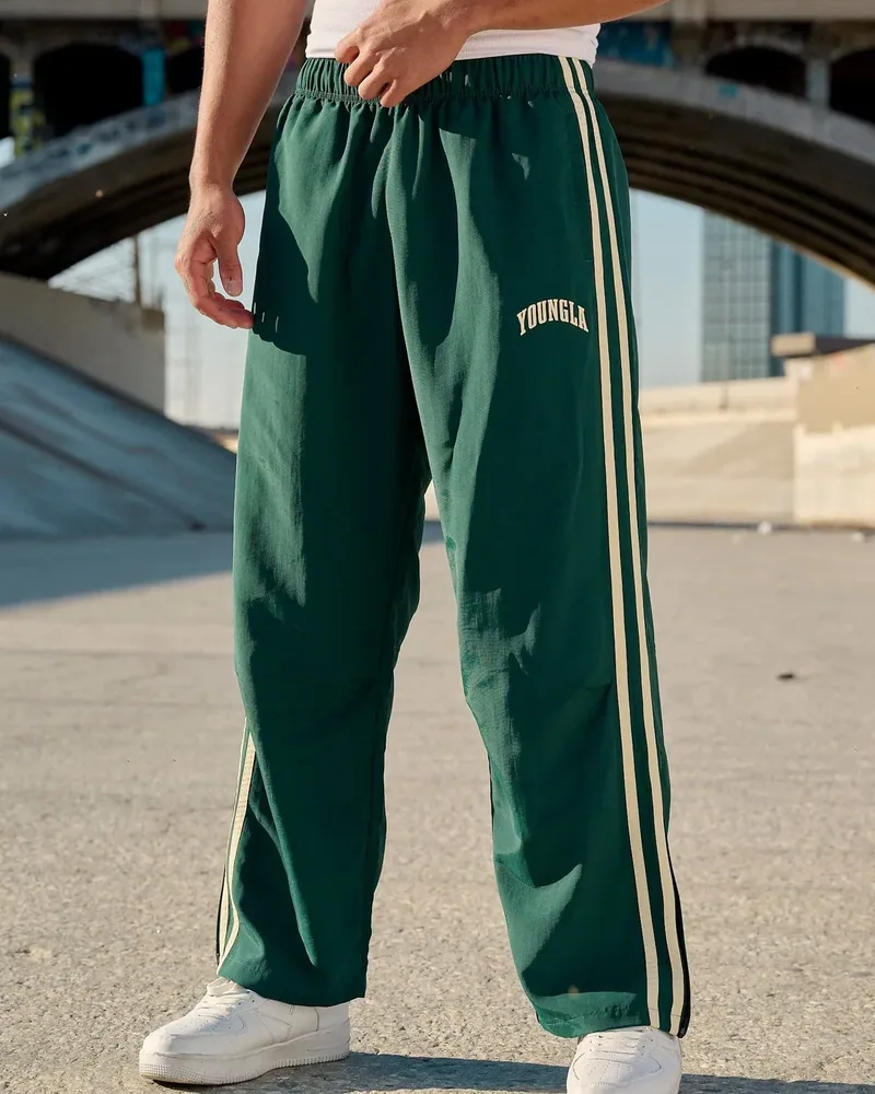 Flagship Track Pants de YoungLA en Jungle Green