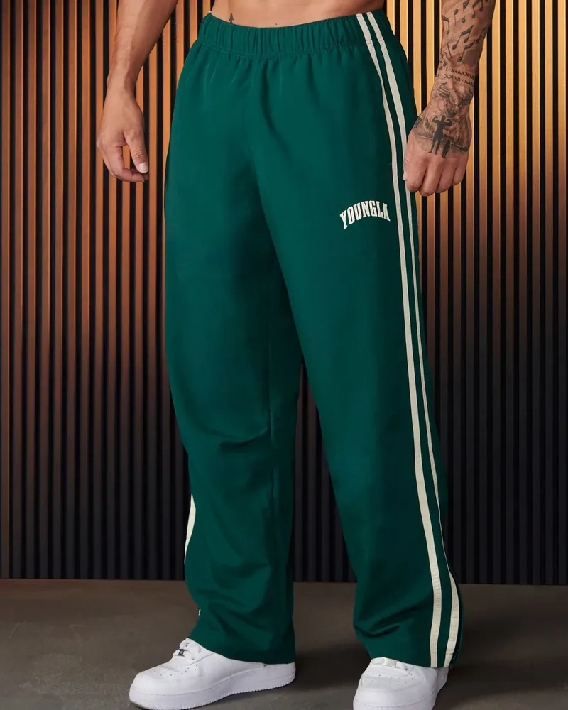 Flagship Track Pants de YoungLA en Jungle Green