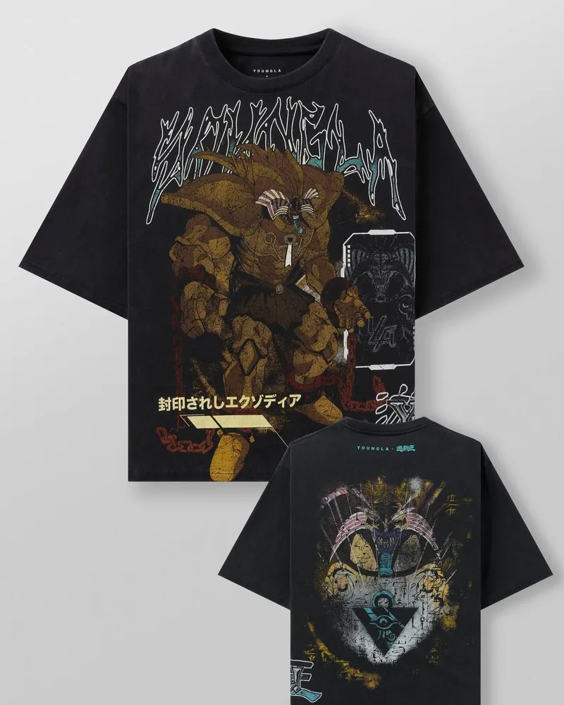 Yu-Gi-Oh! Tees de YoungLA en Milennium Exodia