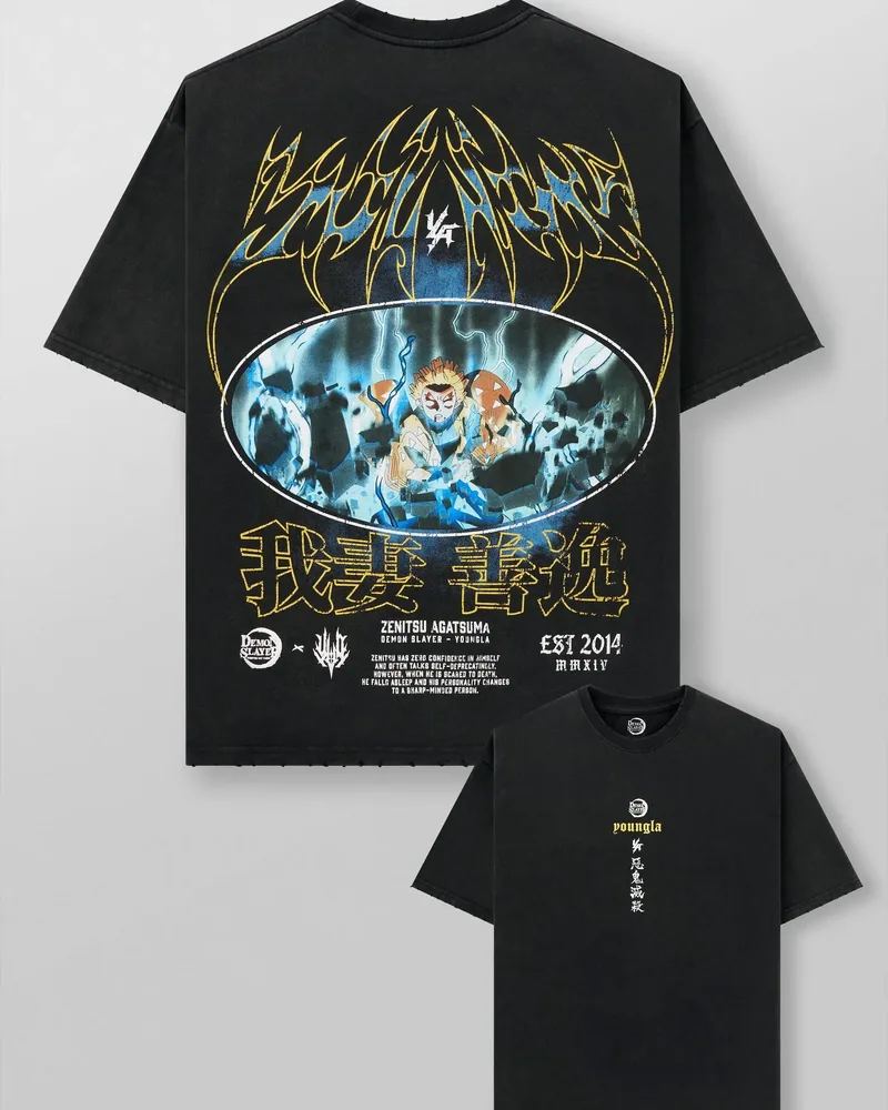 Demon Slayer: Kimetsu no Yaiba - Anime Tees de YoungLA en Thunderclap And Flash