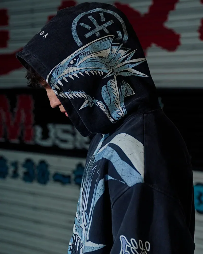 Yu-Gi-Oh! Hoodies de YoungLA en Kaiba Blue Eyes