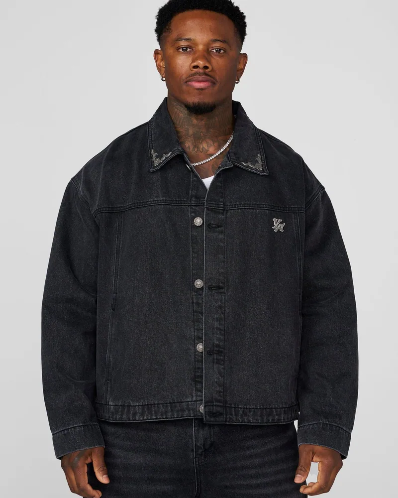 Silver Dawn Jackets de YoungLA en Black Wash