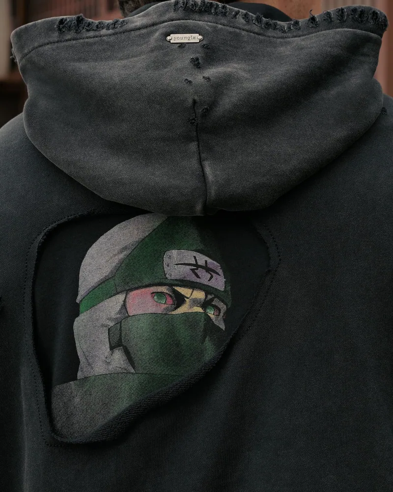 Naruto Peek Through Hoodies de YoungLA en Kakuzu