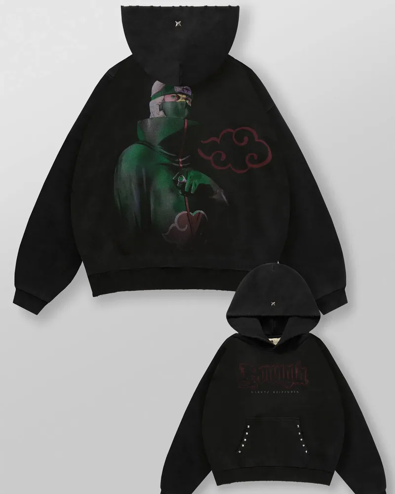 Naruto Stud Artwork Hoodies de YoungLA en Kakuzu