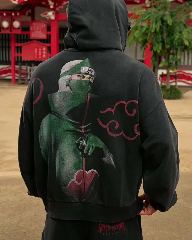 Naruto Stud Artwork Hoodies de YoungLA en Kakuzu