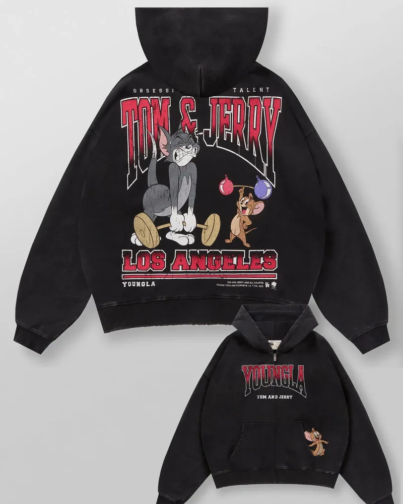 Tom & Jerry Zipup de YoungLA en Bulk Bros