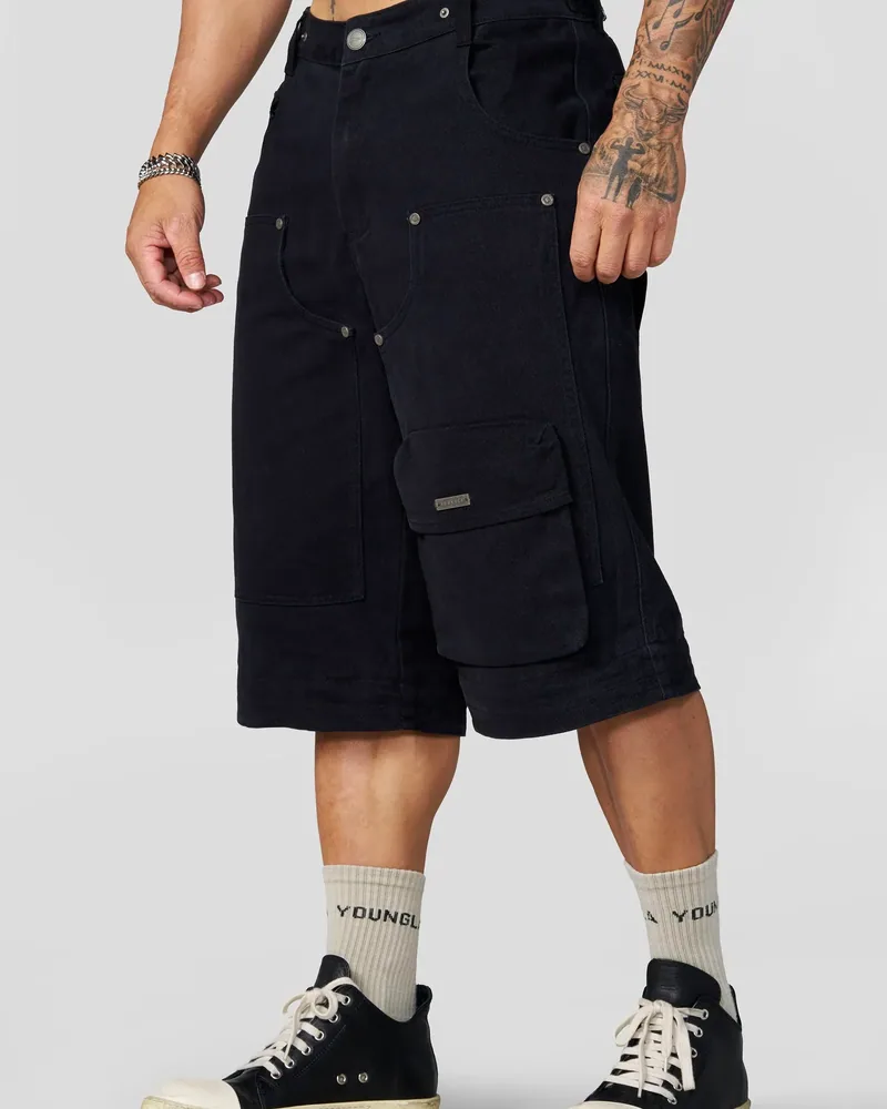 Cargo Rave Pants de YoungLA en Black